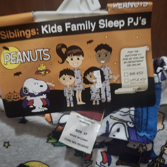 Peanuts Snoopy halloween  3T - Picture 3 of 3